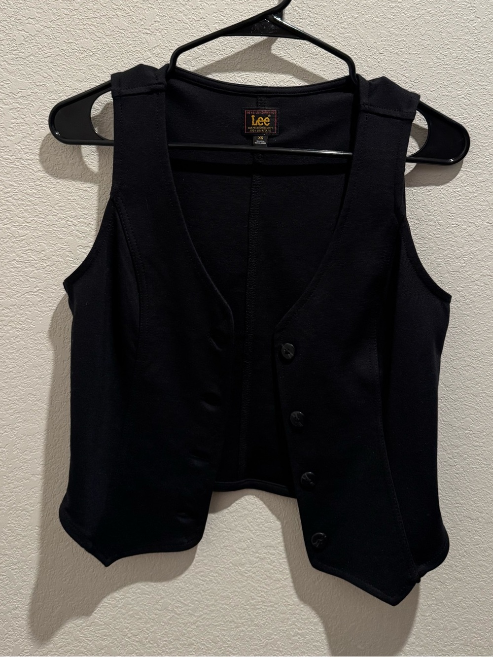 Black vest